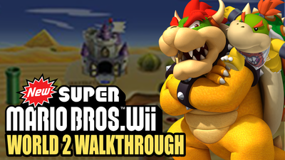 New Super Mario Bros. Wii - Full Game Walkthrough 